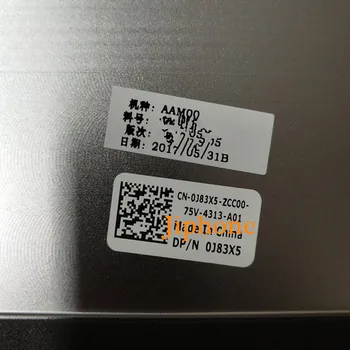 

New 0J83X5 lcd back cover for DELL XPS 15 9550 XPS15 9560 laptop rear lid case shell free shippng