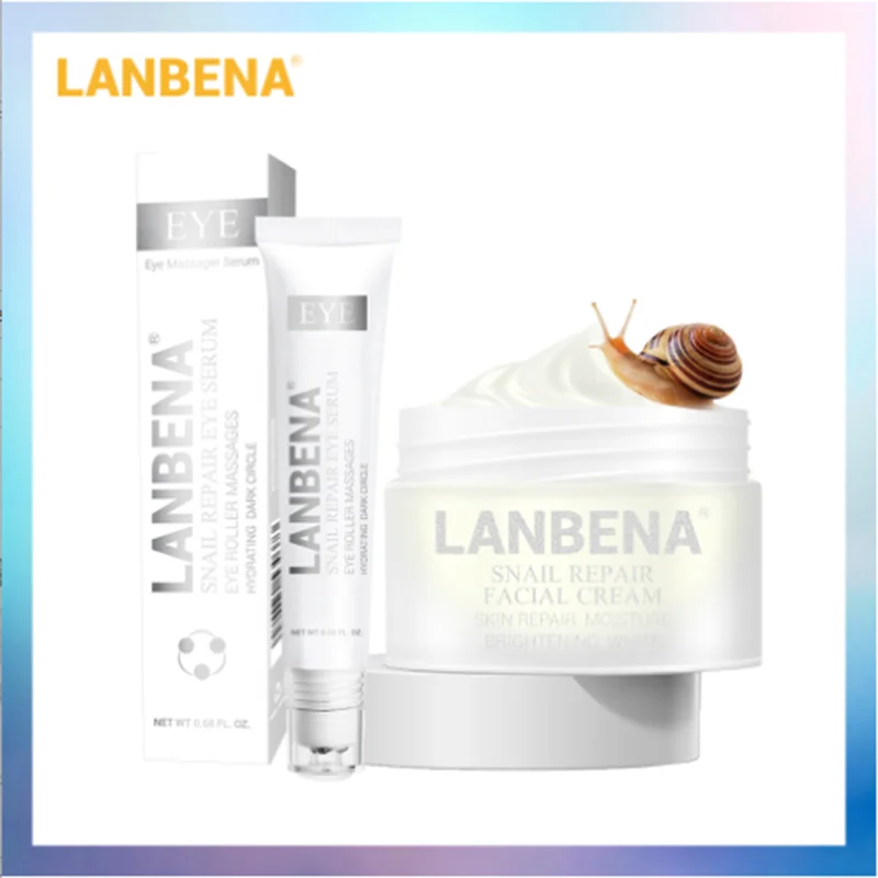 LANBENA восстанавливающий улитку крем для лица сыворотка глаз гиалуроновая кислота