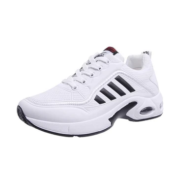 

2020 NEW Running Shoes For Men Lightweight Outdoor Sport Shoes Men Air Sole Breathable Training Fitness Shoes Black White Men