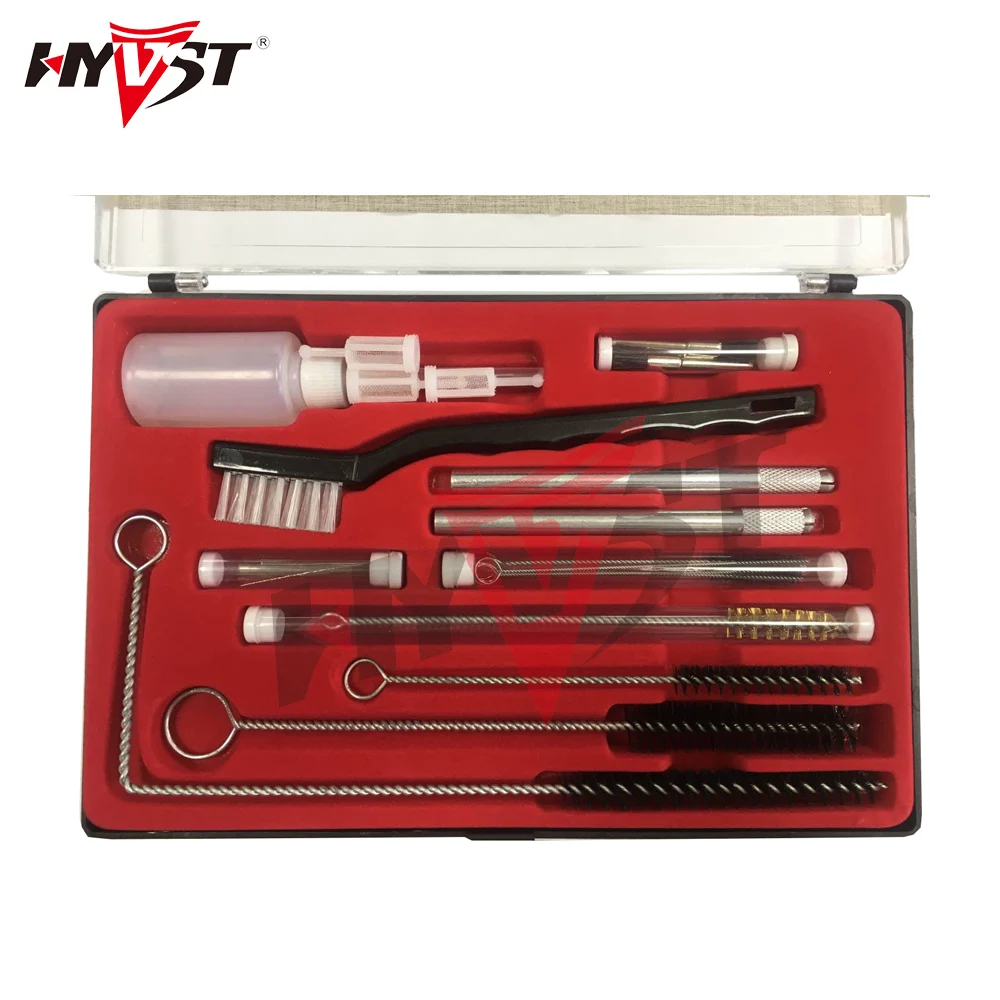 Hyvst 22PCS профессиональное оборудование для чистки распылителя с щеткой иглой