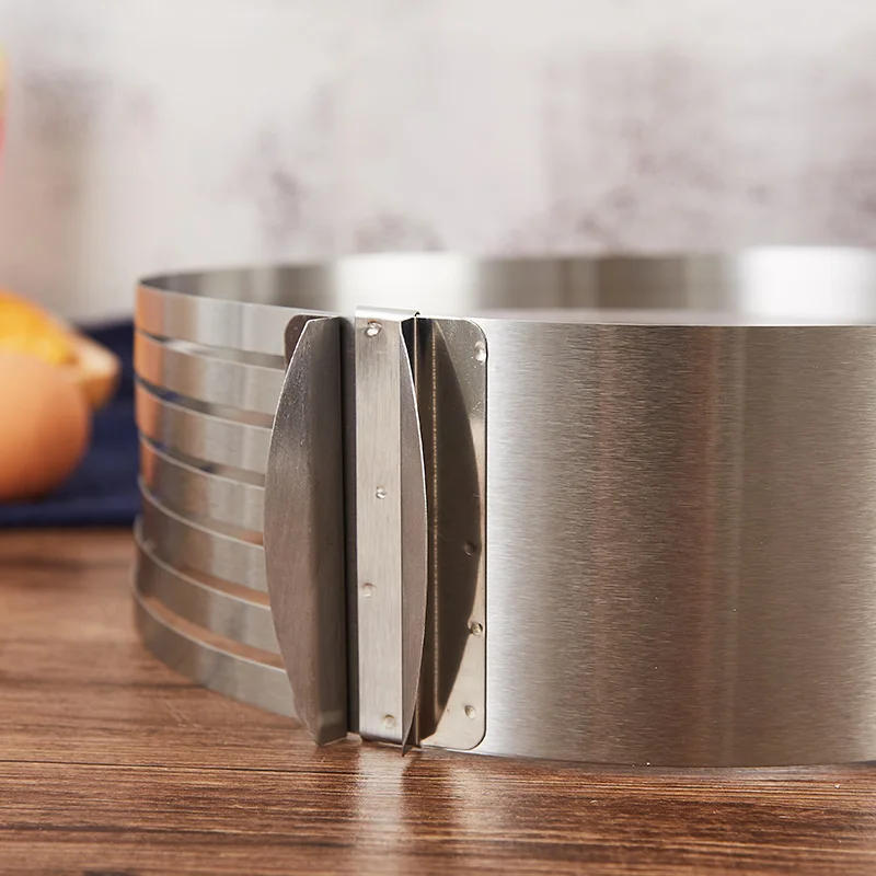 Набор для нарезки торта из нержавеющей стали с регулируемым слоем набор мусса