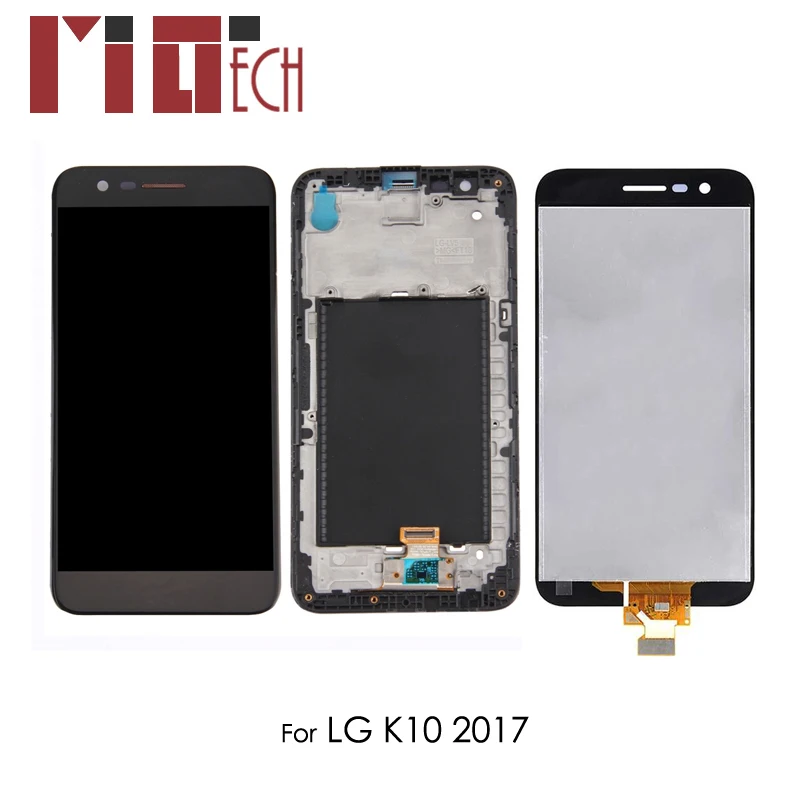

LCD Display For LG K10 2017 K20 MS250 M250N M250E M250DS Touch Screen Digitizer Replacement Black No/with Frame 5.3inch 1280x720
