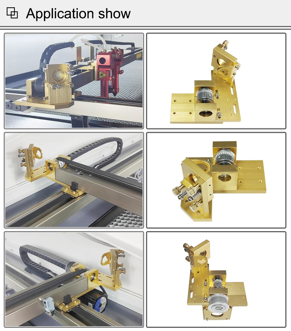Hunst CO2 Gold Zweite Laser Montieren Spiegel 25mm Spiegel Montieren Integrative Montieren Für Lase Gravur Maschine – Detail 4