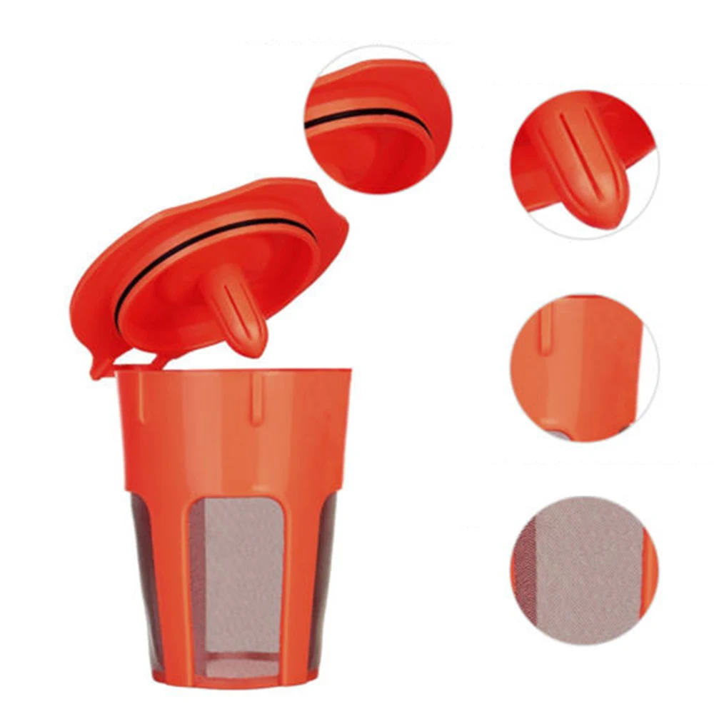 

1 Set Of Coffee Filters Disposable 100*Paper Filters + 1*Reusable Coffee Filter For Keurig K-Cup