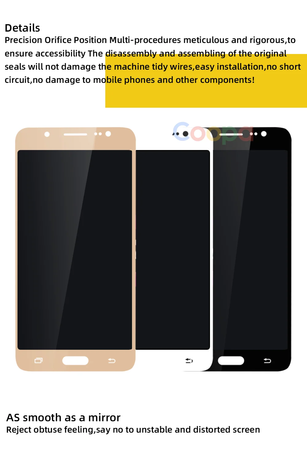 ЖК-дисплей с регулировкой яркости для samsung Galaxy J5 SM-J510F J510FN J510M J510+ кодирующий преобразователь сенсорного экрана в сборе