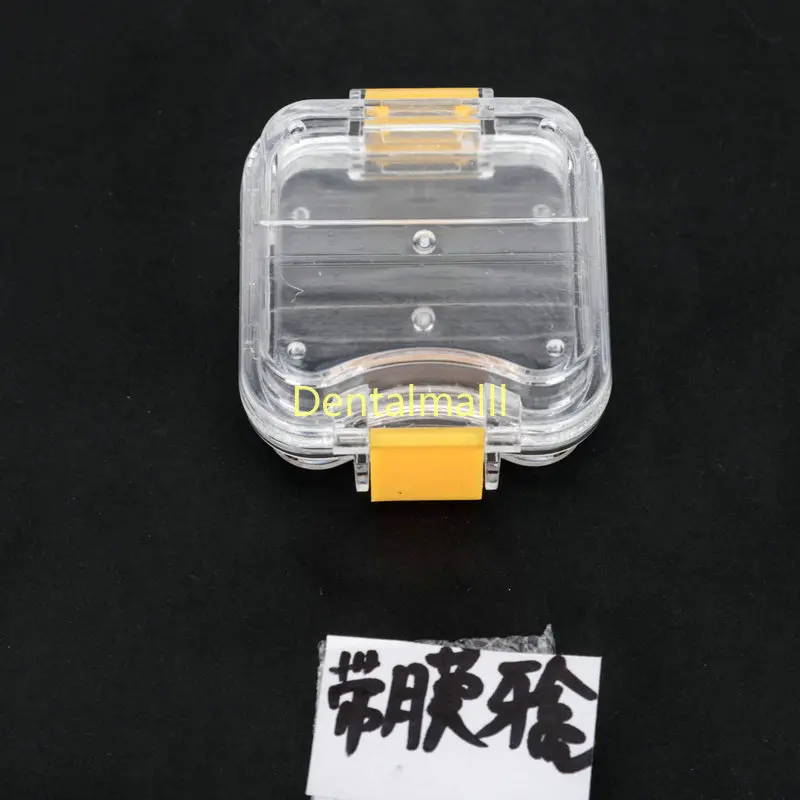 New 50pcs Plastic  Membrane Tooth Box denture Tooth Box with Film High Quality Denture Storage Box