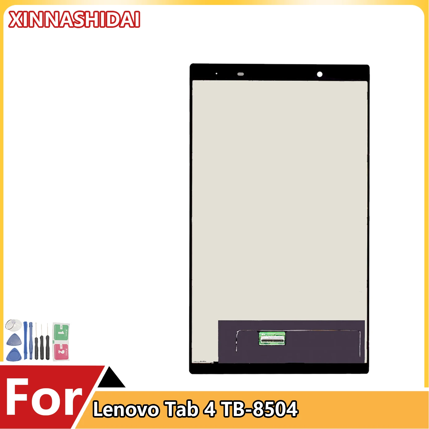 8 0 &quotдля Lenovo Tab 4 LCD TB-8504 Φ ЖК-дисплей сенсорный экран стеклянный датчик в сборе
