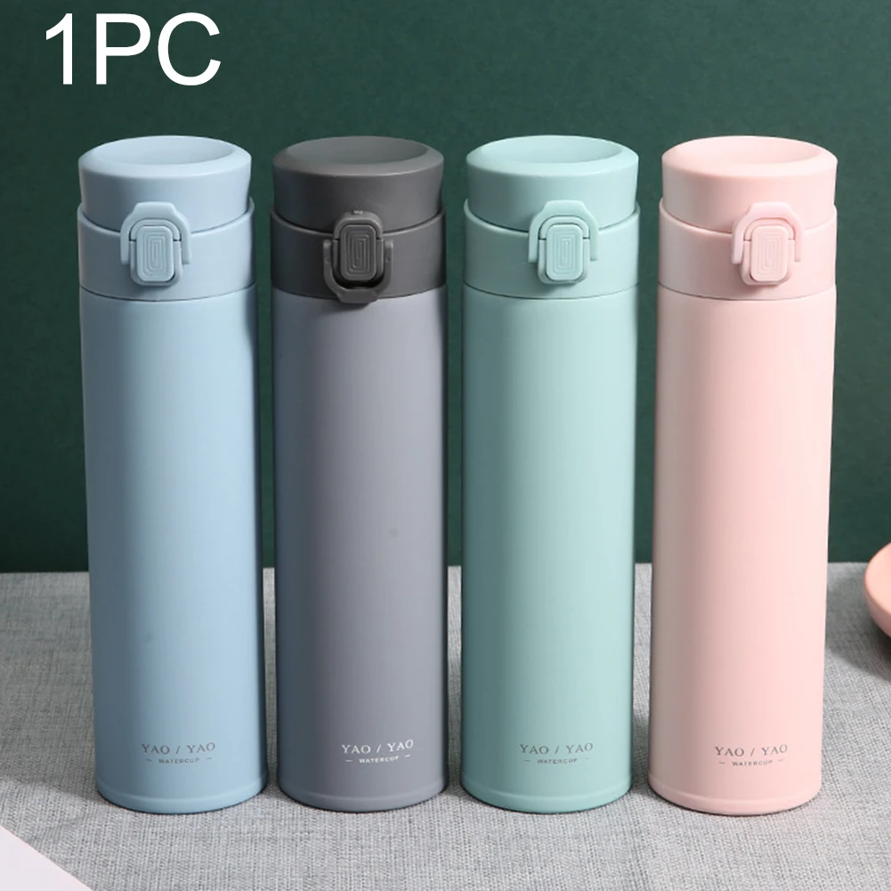350ML Outdoor Mug Heat Preservation Leak Proof Vacuum Flask Travel Insulated Drinking Tea Stainless Steel Office Water Bottle
