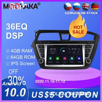 

Android 10.0 4+64GB DVD player Radio GPS Navigation for Hyundai I20 2014-2017 Multimedia Player radio video stereo headunit dsp