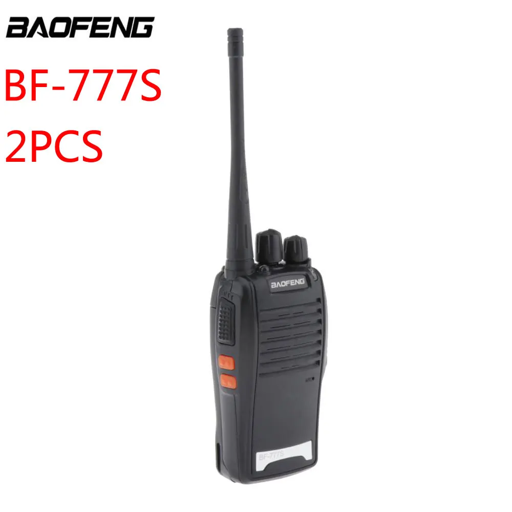 

2 Pcs Baofeng Portable Radio BF777s 5W 16CH UHF BF 777S BF-777S Handheld Walkie Talkie Comunicador Transmitter Transceiver