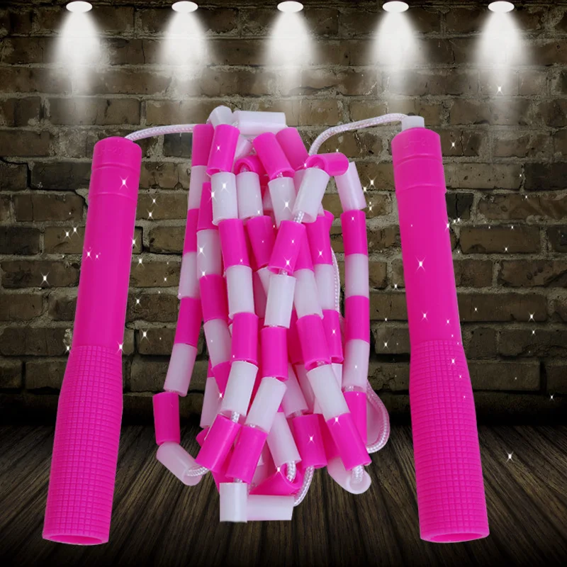 

5 M Bamboo Joint Pattern Jump Rope Primary School STUDENT'S Fancy Tiaoshen Performance Beads Rope Adult Children jian shen sheng