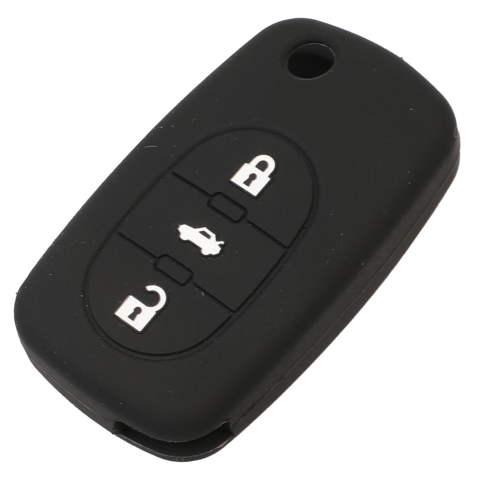 Keyforkess custodia portachiavi in Silicone per auto nuove per Audi A3 A4 A6 A8 TT 3 pulsanti Flip pieghevole chiave a distanza Shell Cover proteggi supporto - H305a4e021d5640678abdf73dd2341660q