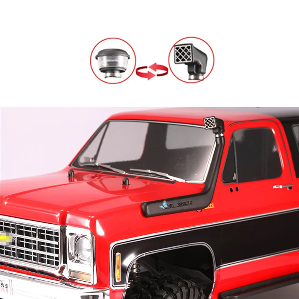 

Snorkel Kit Raised Air Intake Kit Pre Filter Cleaner for 1/10 Traxxas TRX4 Chevrolet K5 BLAZER RC Crawler Car Parts