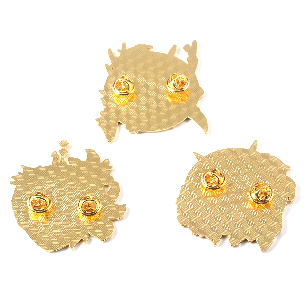 Anime Genshin Impact Wendi Tartaglia Pins Brooch Ganyu Keqing Xiao Lumine Figure Enamel Badge Brooches Lapel Pin Jewelry Gift