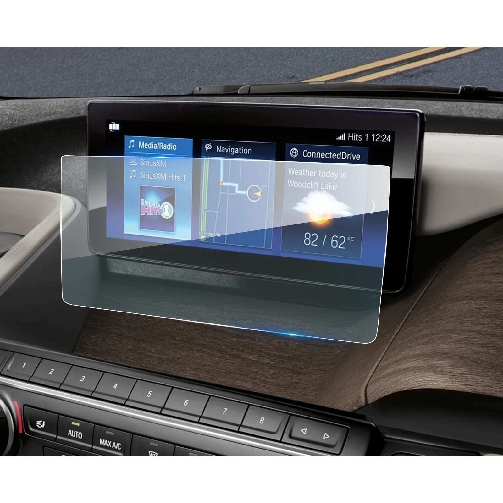 LFOTPP Car Screen Protector For 2014 2022 i3 10.25 Inch GPS Navigation