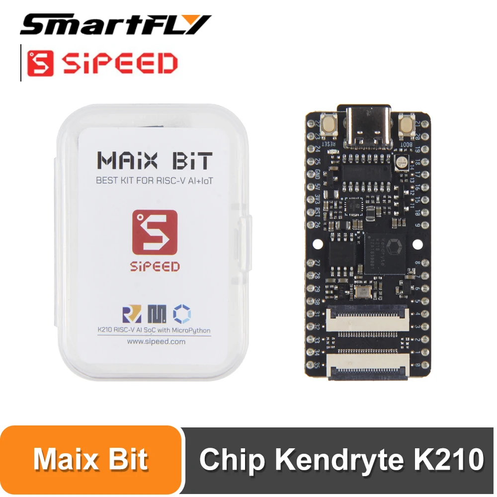 Sipeed MAix BiT for RISC-V AI+IoT K210 Inline Panel Dev. Board 1st RV64 AI board for Edge Computing afbeelding