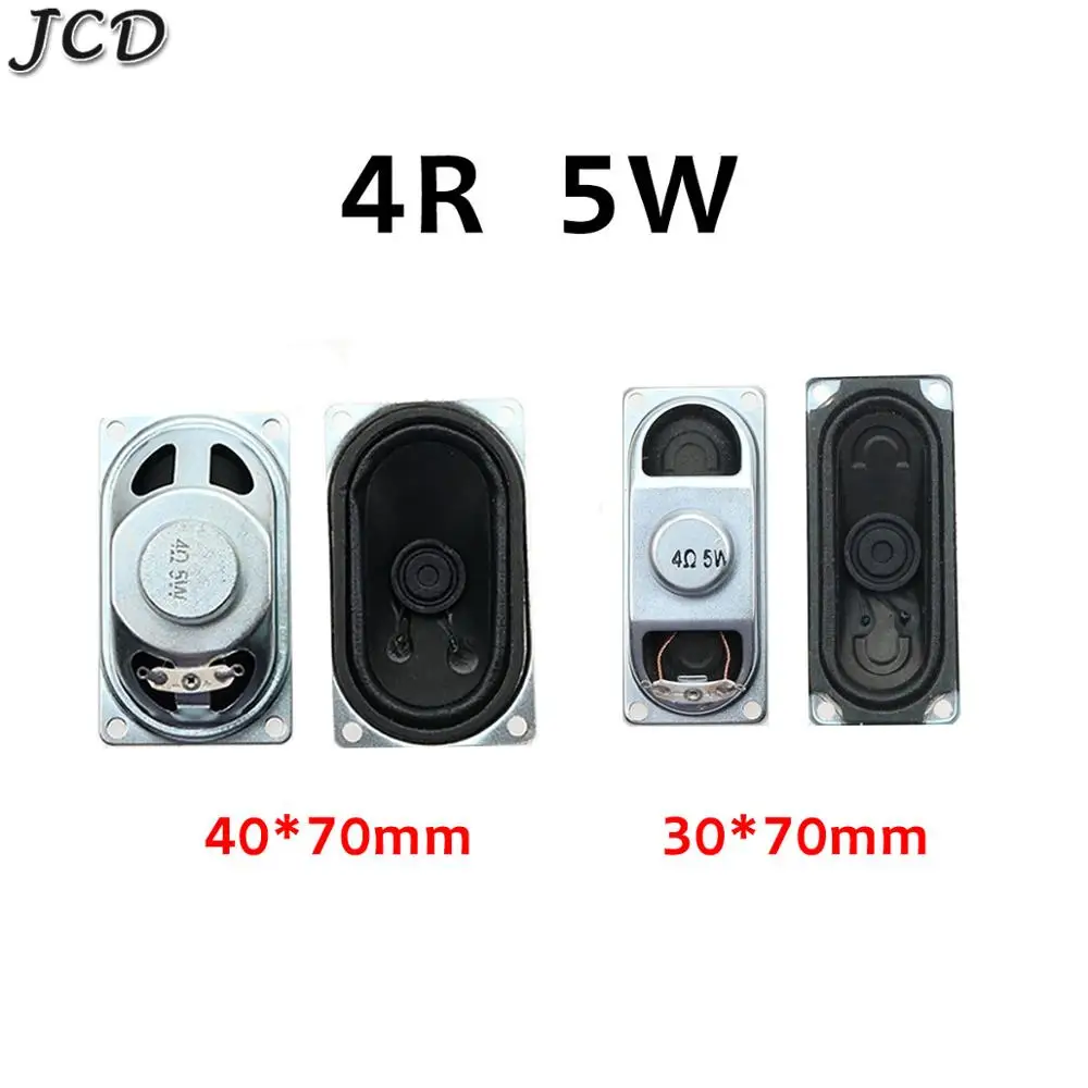 JCD 1 шт. звуковой сигнал для ЖК-монитора/телевизора 5 Вт 4R 4070 3070 громкий динамик 4 Ом