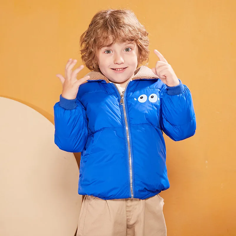 Children's Winter Jackets Boys Duck Down Jackets For Boys Warm Kids Girls Down Outerwear Coat Cotton-padded jacket