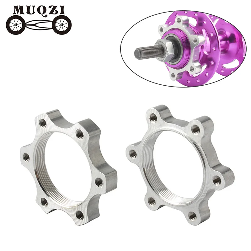 MUQZI 2Pcs 44mm 48mm Bike Hub Disk Disc Brake Rotor Adapter Freewheel