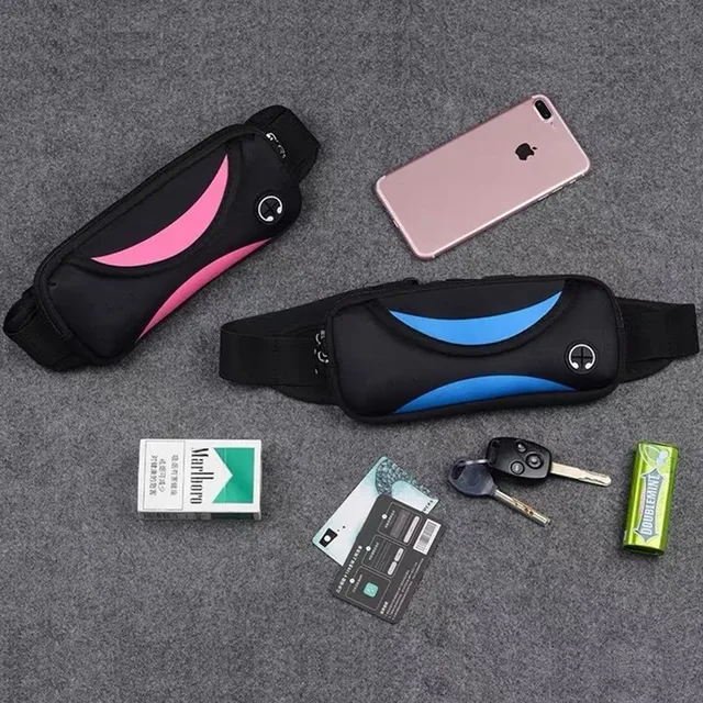 Unisex Waterproof Running Waist BagSport Waist Pack Mobile Phone Holder Bag Gym Fitness Bag Sport Running Belt Bag 5