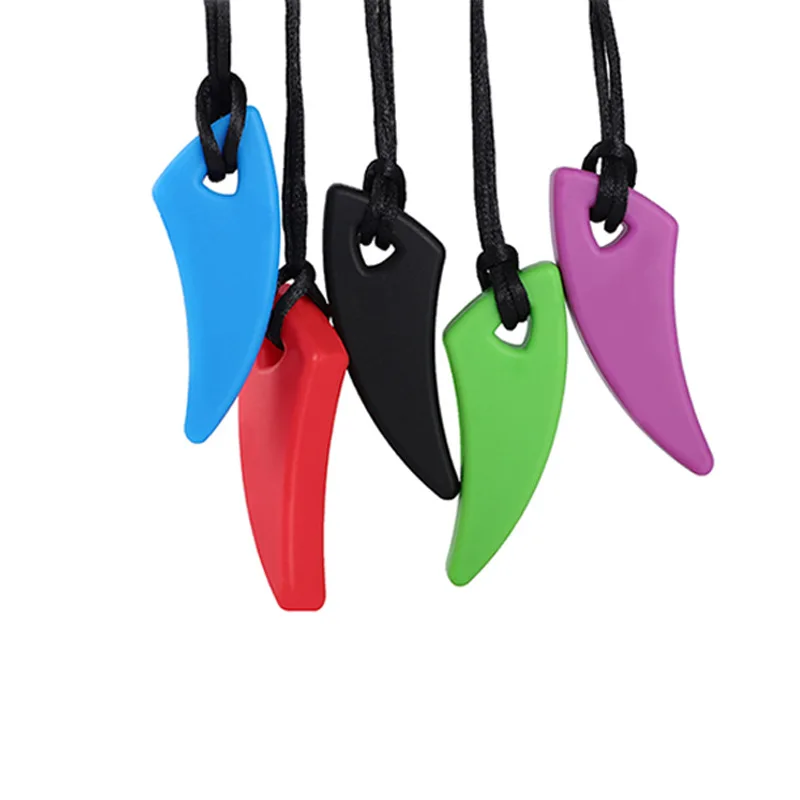 Chewy Toy Sensory-Tool Baby-Care-Toys Necklace Baby Autism-Therapy ADHD Food-Grade 