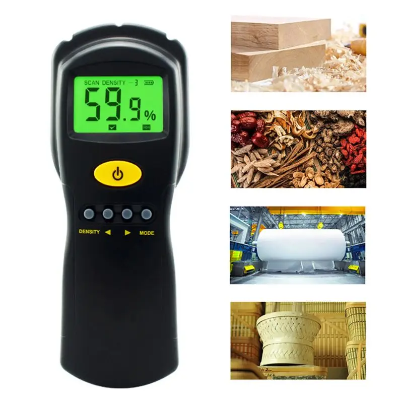 AS981 Non-contact Wood Moisture Meter Digital Hygrometer Humidity Tester for Paper/Plywood/Wood/Concrete Buildings humid | Инструменты