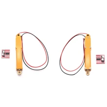 2 tiges de poussée électrique en métal N20, 6V & 12V, cylindre métallique avec panneau d'entraînement de moteur, pour camion de décharge et pelle Rc 