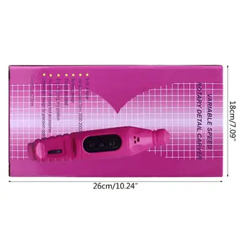 

Portable UV Lamp LED Dry Nail Art Kit Manicure Set Acrylic Nails Tools