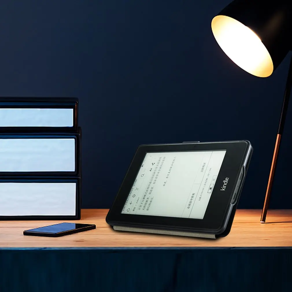 Магнитный чехол для Kindle Paperwhite 3 1 2 защита от пыли ударов и царапин|Детали приборов