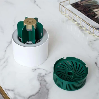 

Cactus Inhalation UV LED Mosquito Killer Portable Non-stimulus USB Removable Mosquito Repellent One-button Mosquito Storage Box