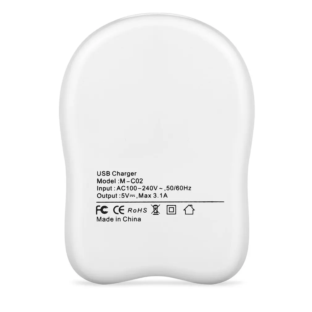 Multi-ports 5USB Mobile Phone Charger 3.1A Electrical Socket Smart Automatic Matching Charger Adapter For iPhone