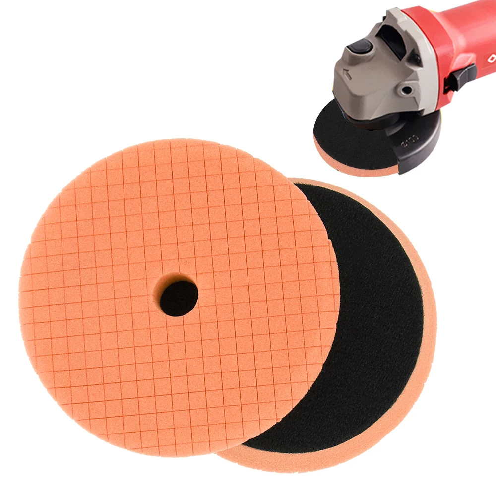 Kit de Polimento Leepee Carro Polegada Polonês Almofada Polimento 5 Peças - Set Esponja Espuma Almofadas Enceramento Disco Abrasivo 6 10 Leepee carro kit de polimento 6 Polegada