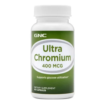 

Free Shipping Ultra Chromium 400 mcg supports glucose utilization 60 pcs