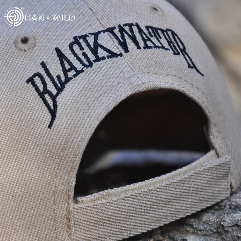 Blackwater Embroidery Baseball Cap Men Women Casual Snapback Hats Male Tactical Military Caps Outdoor Cotton Shade Hats men's golf baseball caps