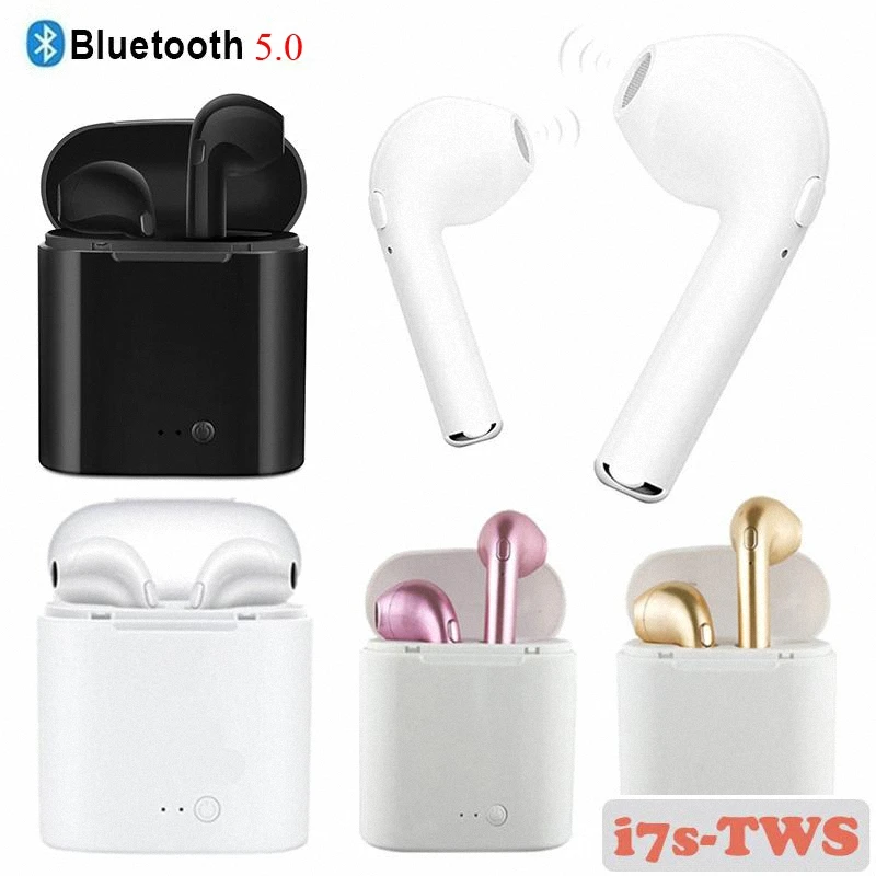 Двойной беспроводной Bluetooth гарнитура пара наушники I7 TWS &amp I7S Tws Беспроводные с