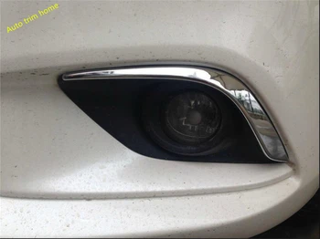 

Lapetus ABS Chrome Exterior Refit Kit Front Fog Lights Eyebrow Stripes / Ring Cover Trim Fit For Mazda 6 2013 - 2015 Accessories