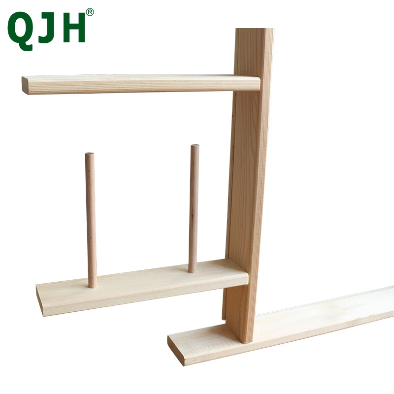 Wooden Free-Standing Frame for Rug Tufting 72 x 72