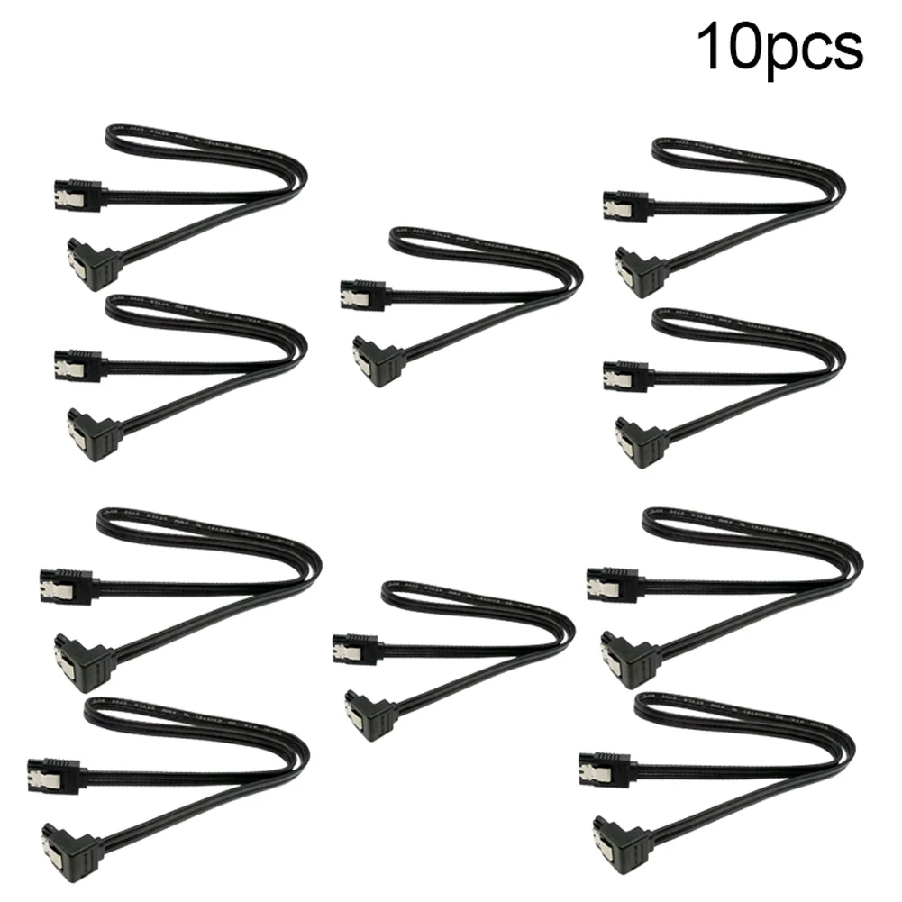 

SATA 3.0 Cable SATA III 6GB/s Right Angle 90 Degree for HDD Hard Drive 50cm AS99