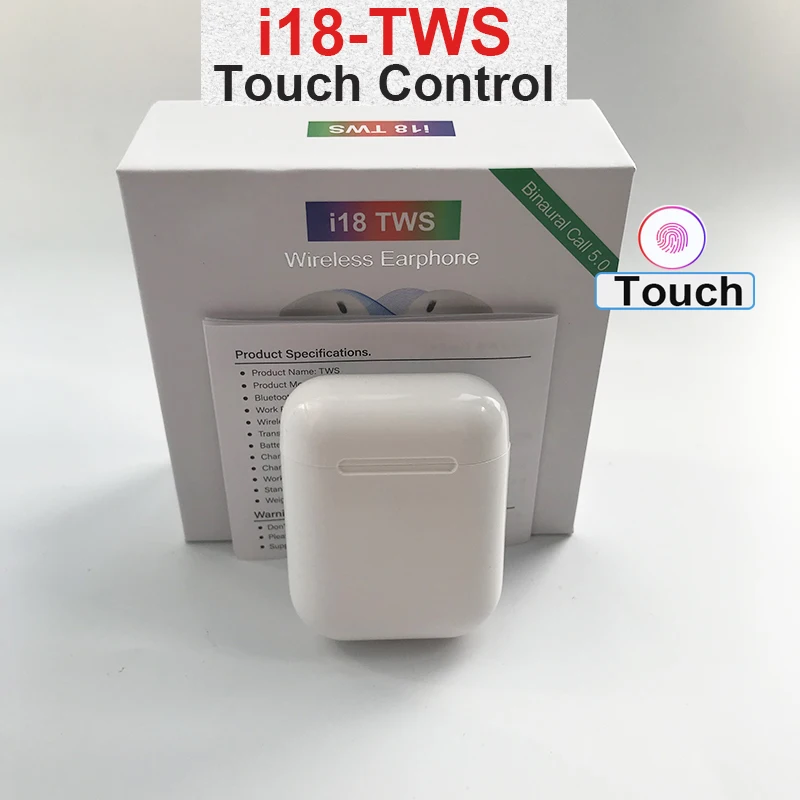 Всплывающий i11 i18 TWS беспроводной Bluetooth 5,0 сенсорный супер бас стерео наушники PK i10 i12 tws для Apple iPhone samsung ear