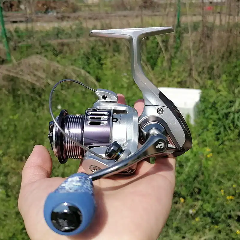 relining fishing pole