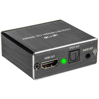 

4K*2K HDMI To HDMI AUDIO+SPDIF Stereo Analog Splitter Converter Adapter Support SPDIF Digital Audio Format