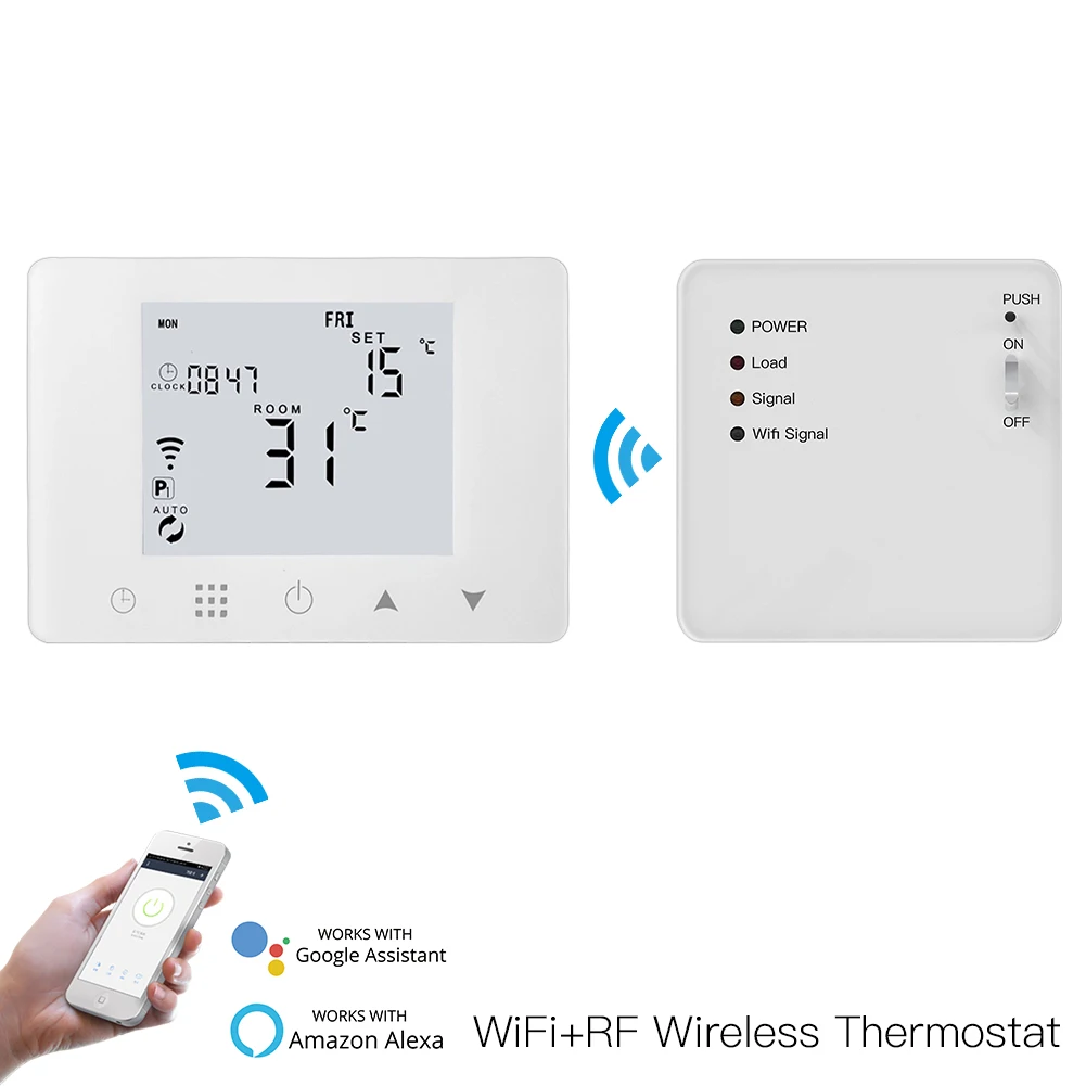 WiFi Smart Wall-Hung Termostato, caldeira a gás,