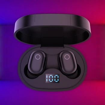 

TWS Wireless Bluetooth Earphone With Microphone LED Display Bluetooth Earphones Waterproof Noise Cancelling Headsets Dropship