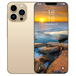 6.7″HD Smartphone Global Version i13proMax 4GB RAM+64GB ROM Android 11  facial recognit 10-core 4G/5G network