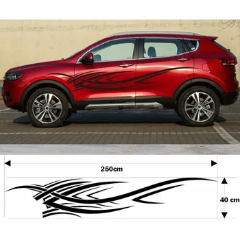 

2Pcs Car Motorcycle Flame Fire Stickers Whole Body Decal Covers Protector Decor Car Styling UND Sale