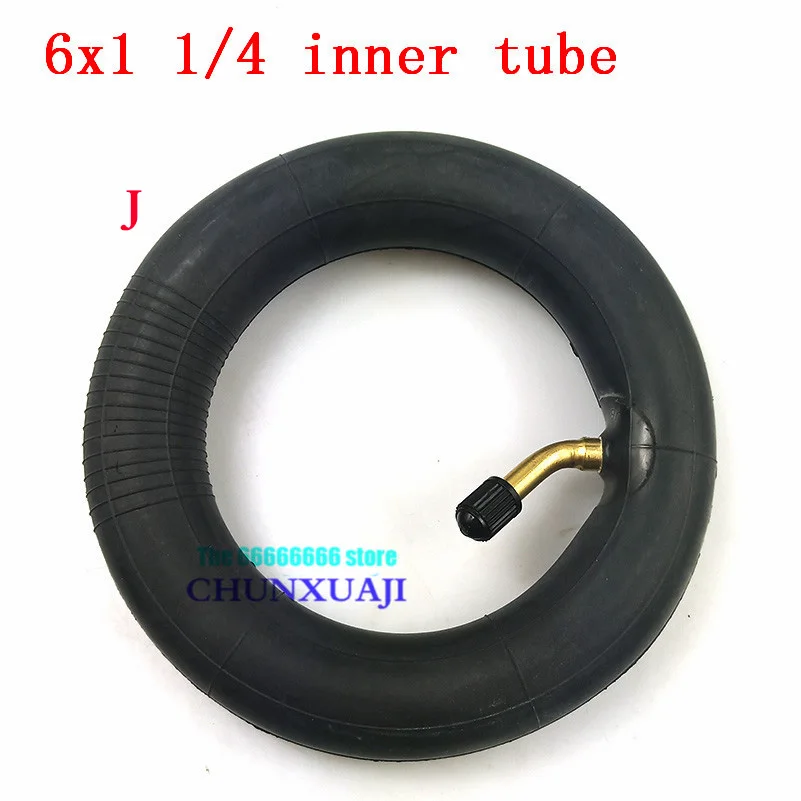 Tyre Inner Tube 6x1 1/4 Inner Tube for Electric & gas Scooter 6x1.25 for Electric Scooter EasyRider FX1 FX2 Giggle Wheelchair