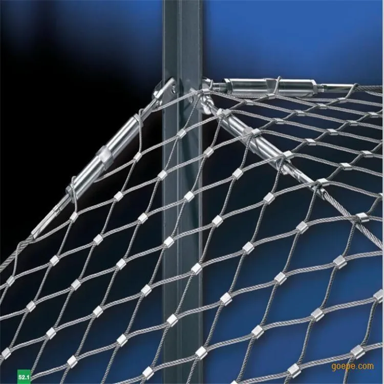 

Manufacturers Direct Selling 304 Stainless Steel Wire Rope Net Decorative Wire Mesh Zoo Fence Protective Mesh Scenic Area Protec
