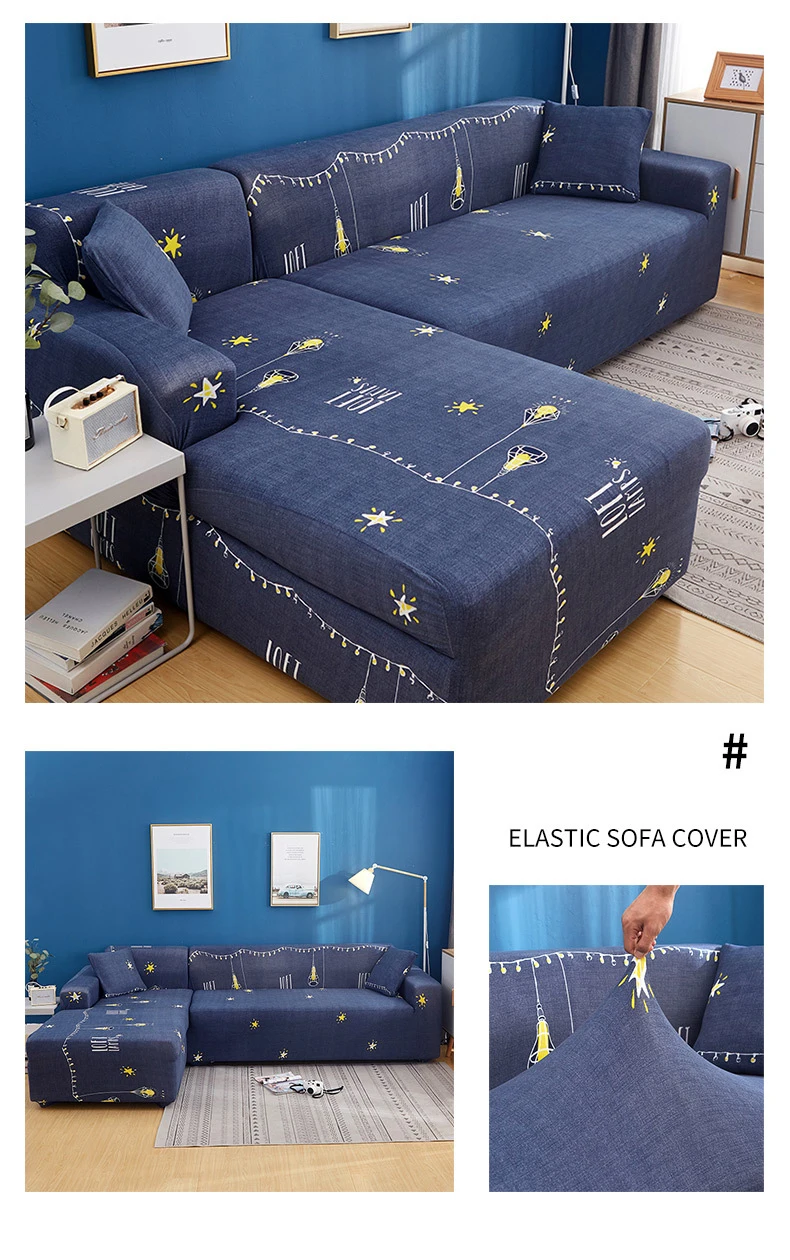 Универсальный секционный чехол на диван из стрейч-материала, спандекс, угловой диван, чехол, набор, l-образный диван, чехол для дивана, набор мебели для гостиной