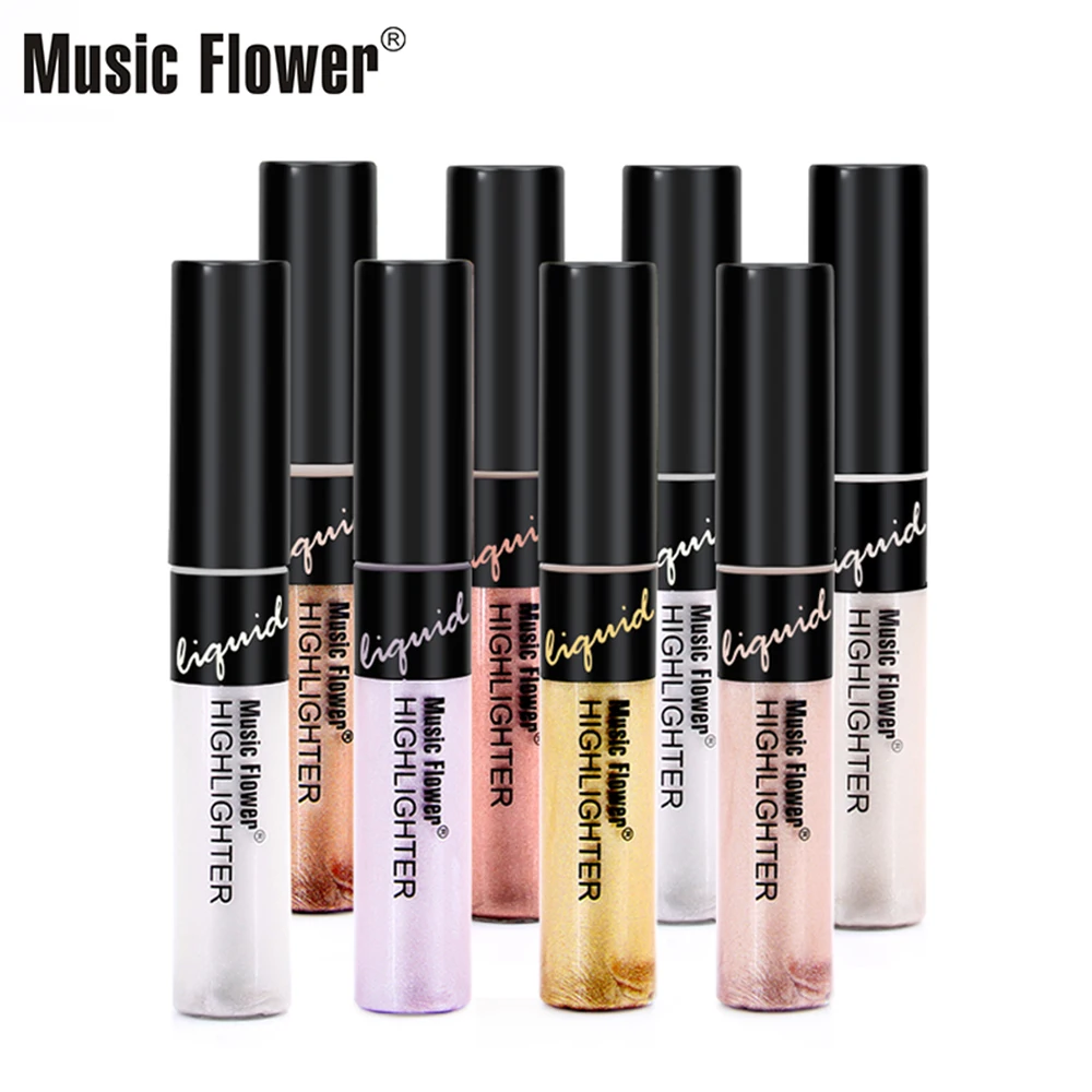 Music Flower прозрачная жидкость блестящий крем Ремонт ГРУНТОВОЧНАЯ основа увлажняющий тональный крем гуашь Rouge Для женщин косметический