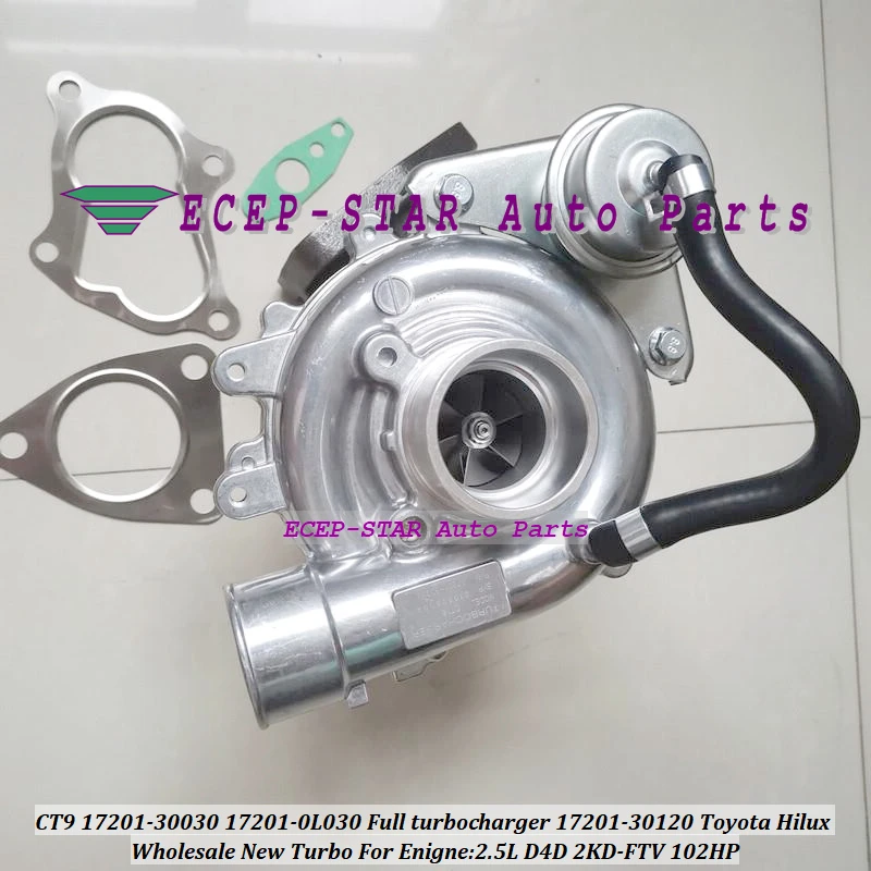 Turbo for Toyota Hilux Hiace 2.5L D4D 2KD-FTV CT9 CT16 17201-30030 Turbocharger